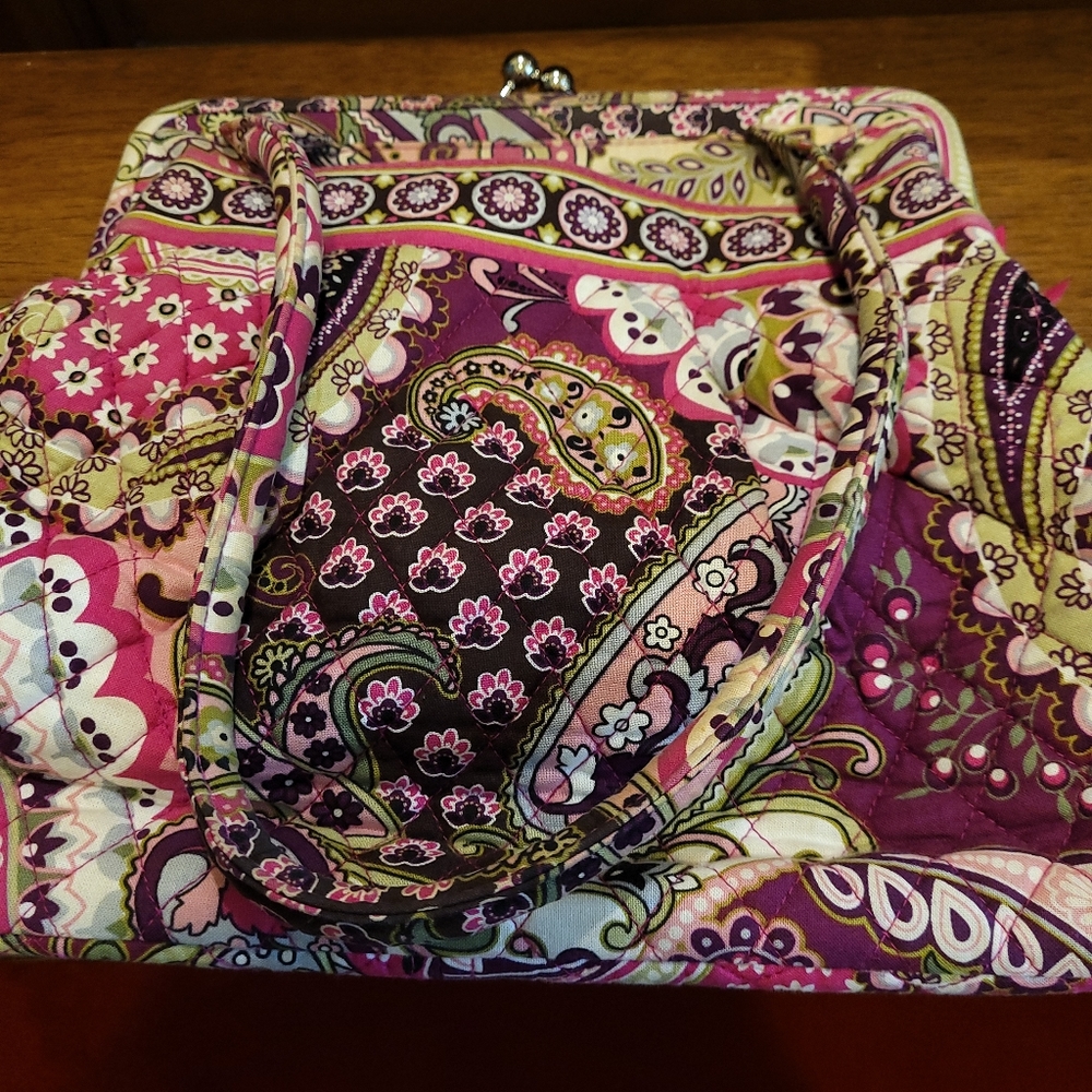 Vera bradley purple and pink bag
